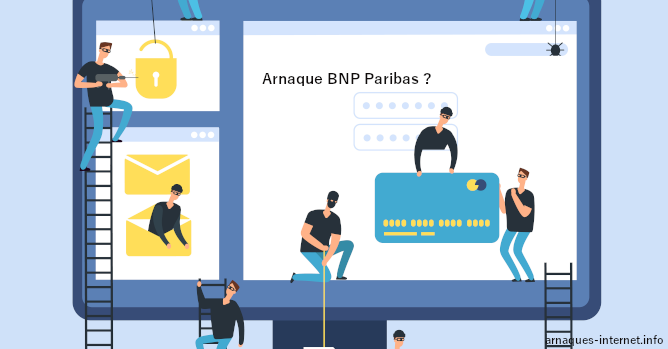 Arnaque sur BNP Paribas