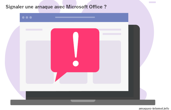 Arnaque avec Microsoft Office