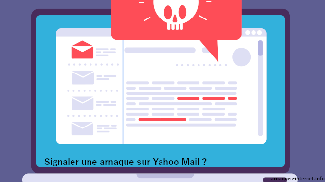 Arnaque sur Yahoo Mail
